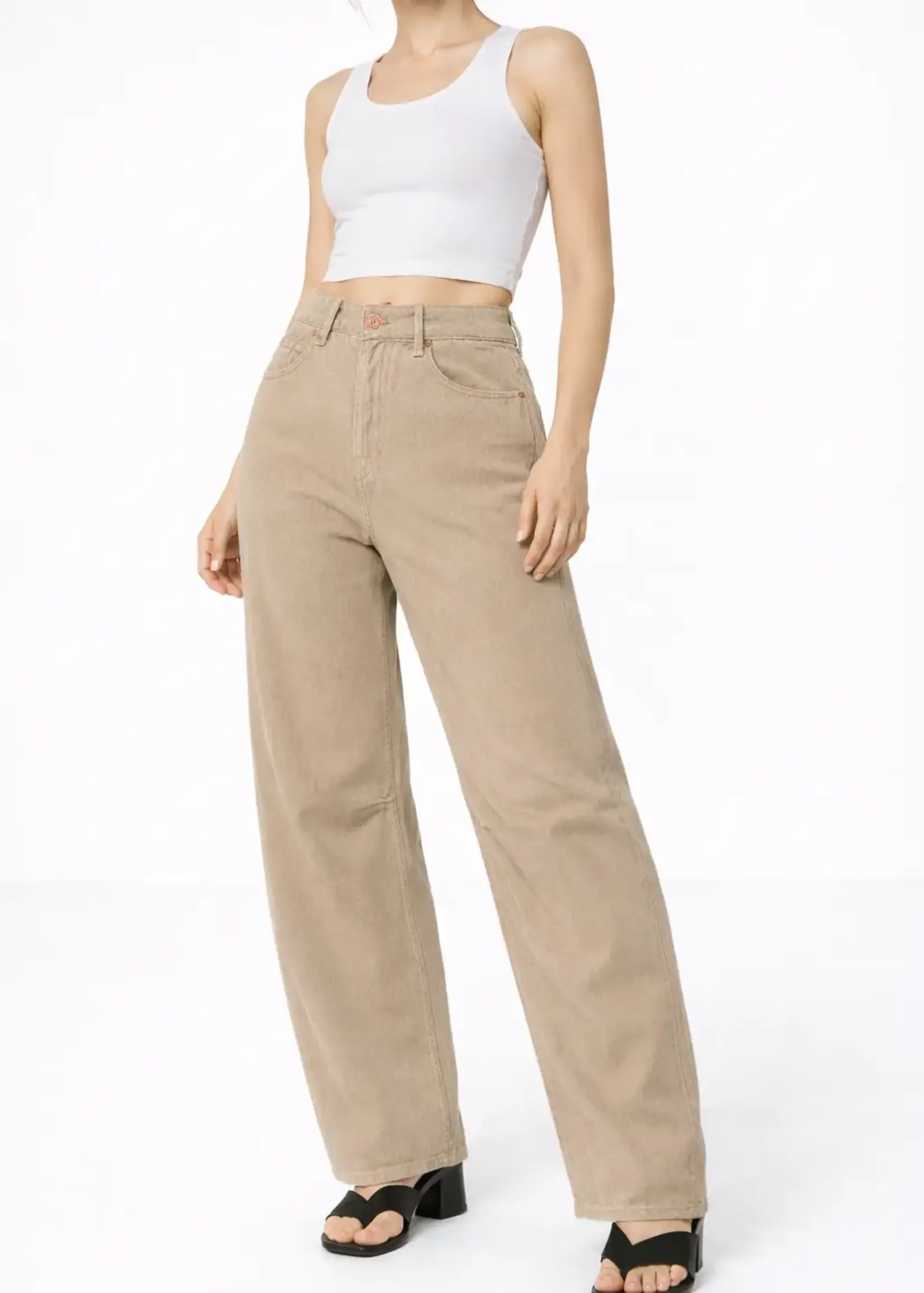 Noend Denim Kallie Relaxed Curve Mocha