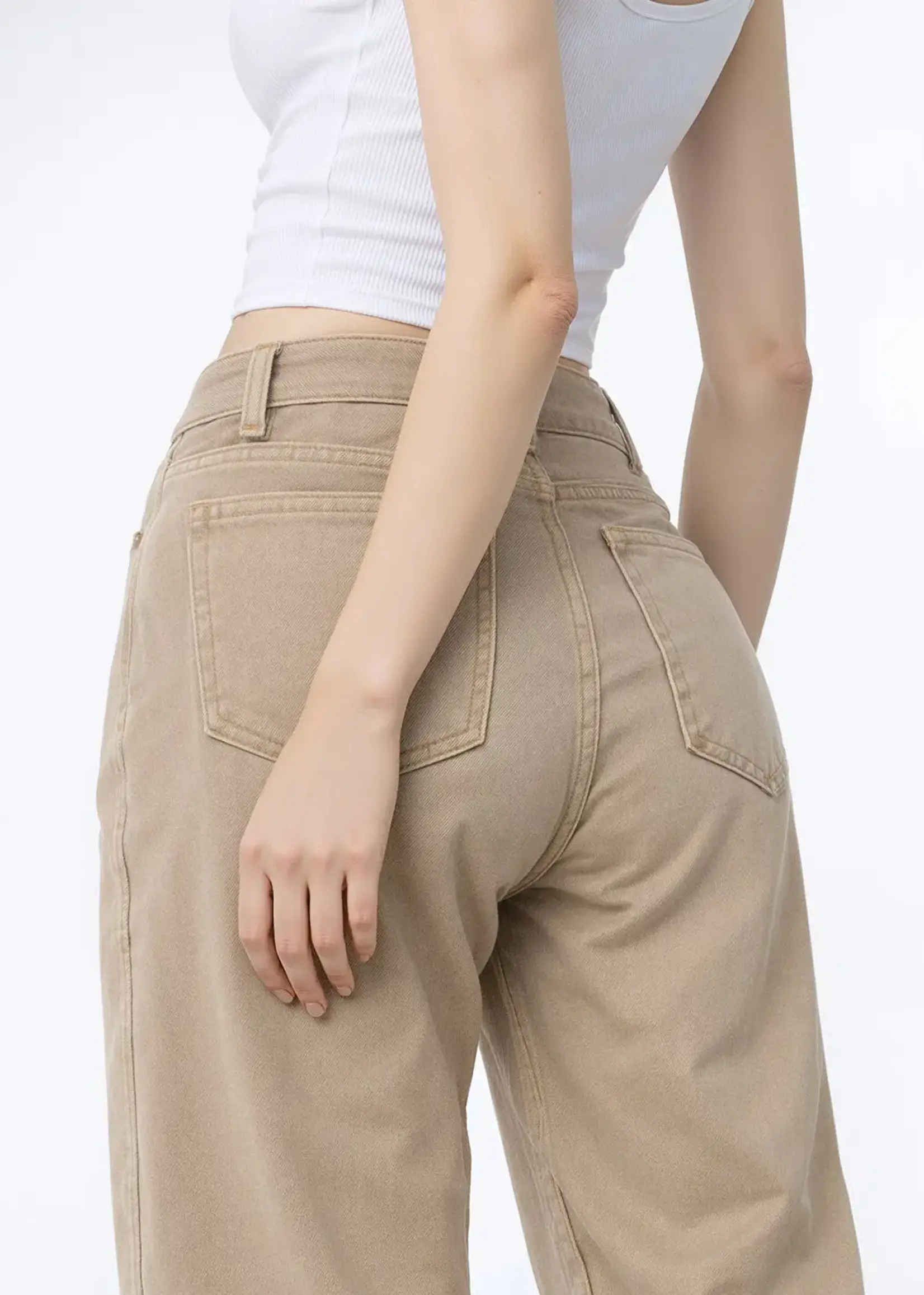 Noend Denim Kallie Relaxed Curve Mocha