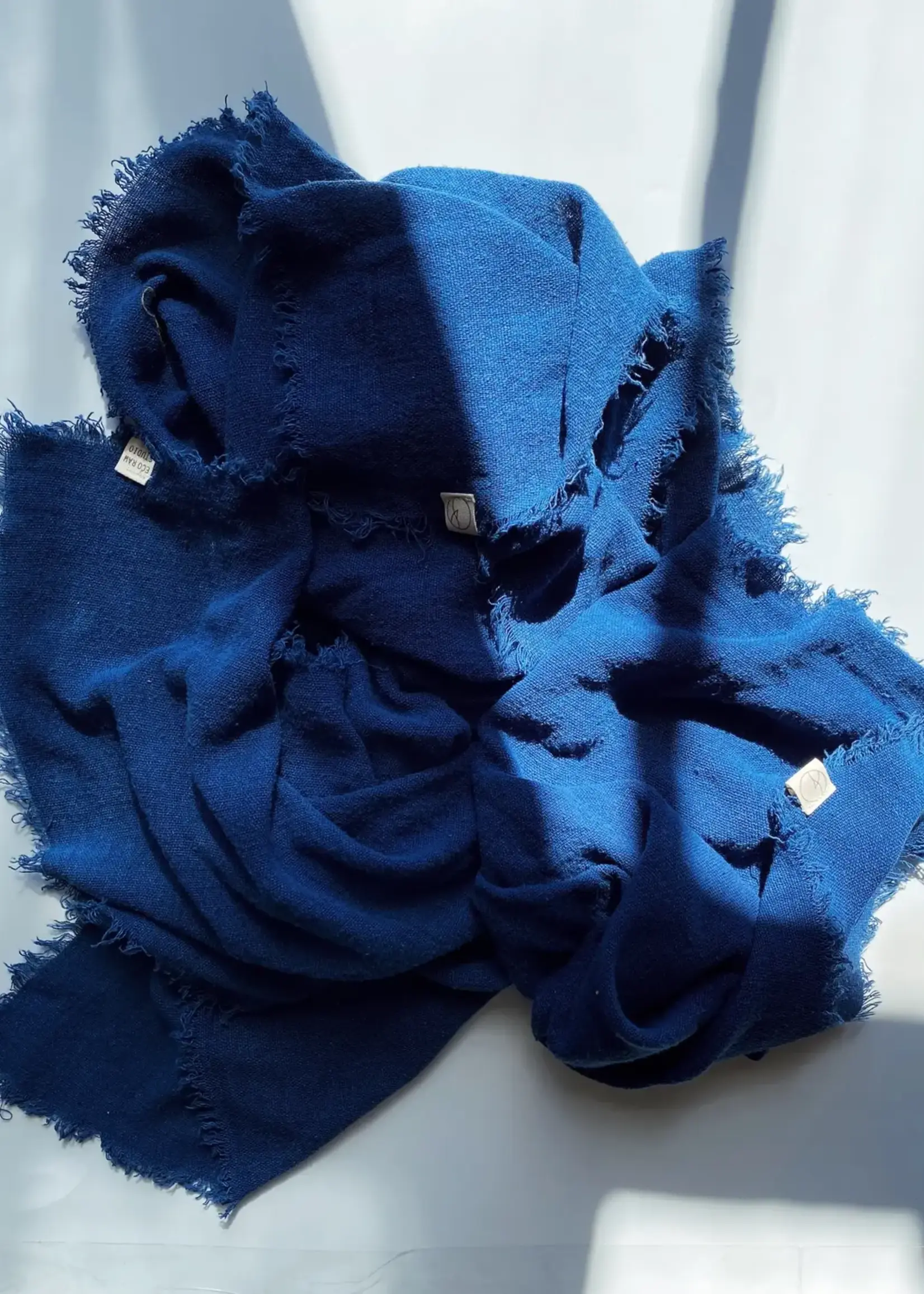 Eco Raw Studio Naturally Dyed Raw Silk Bandana