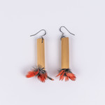 Cassie Leatham Feather Earrings