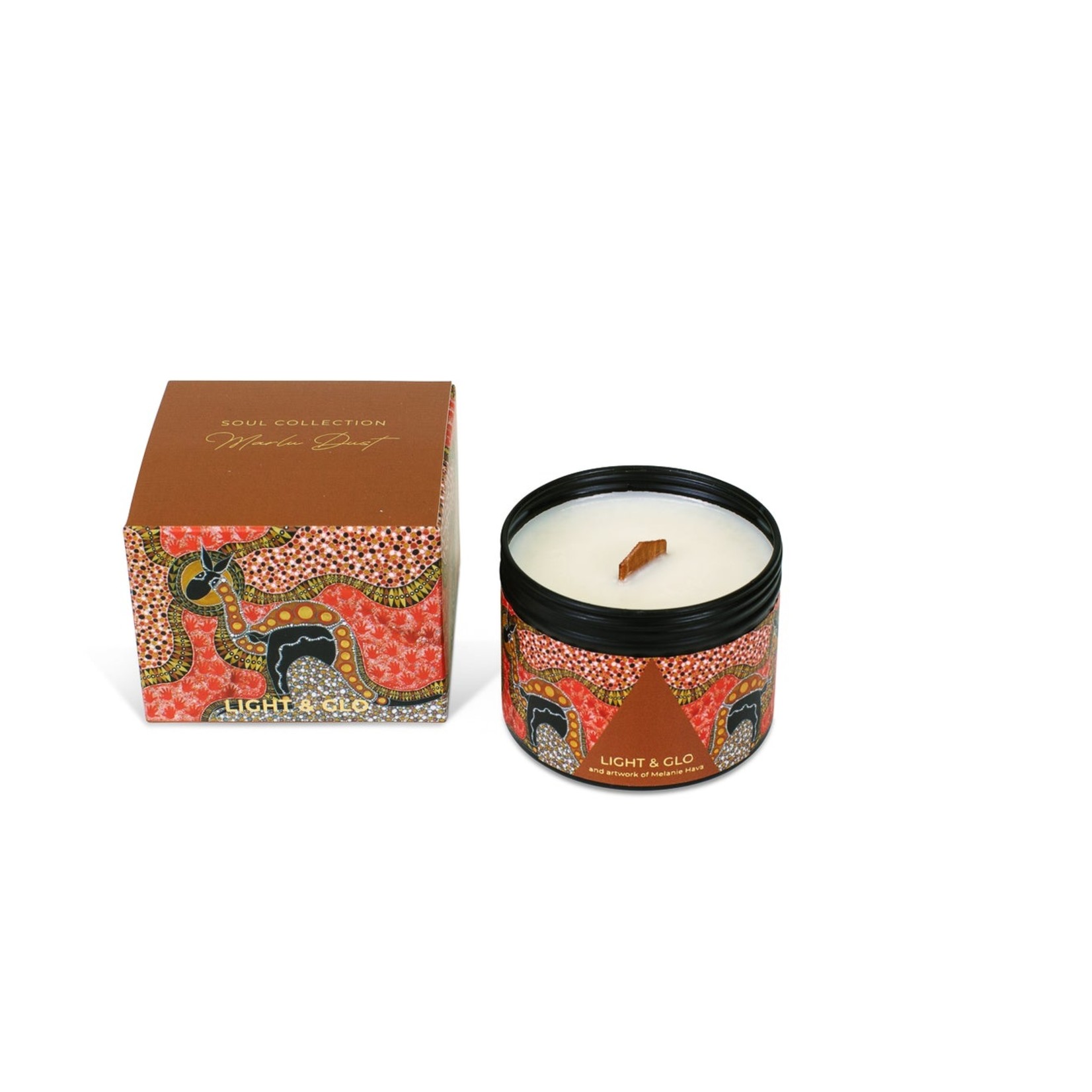 Light & Glo Candle Travel Tin