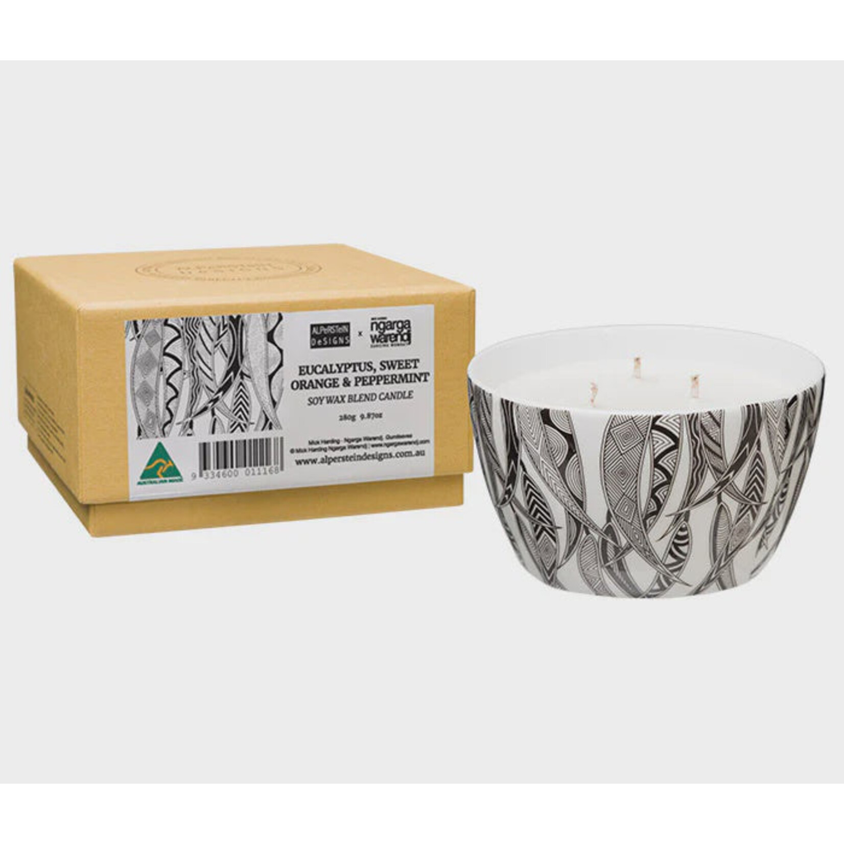 Alperstein Designs Large Candle
