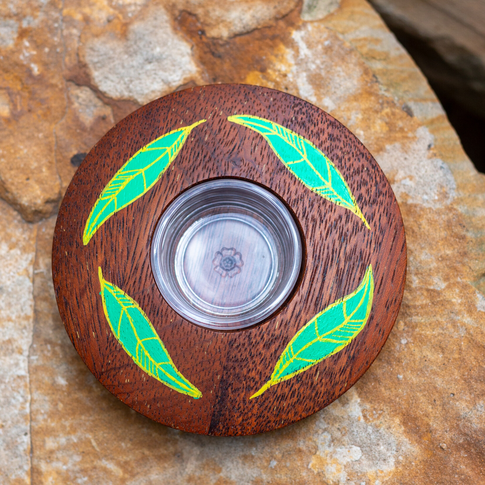 Marbeangrook Consulting Pty Ltd Marbeangrook - Wooden Tealight Holder