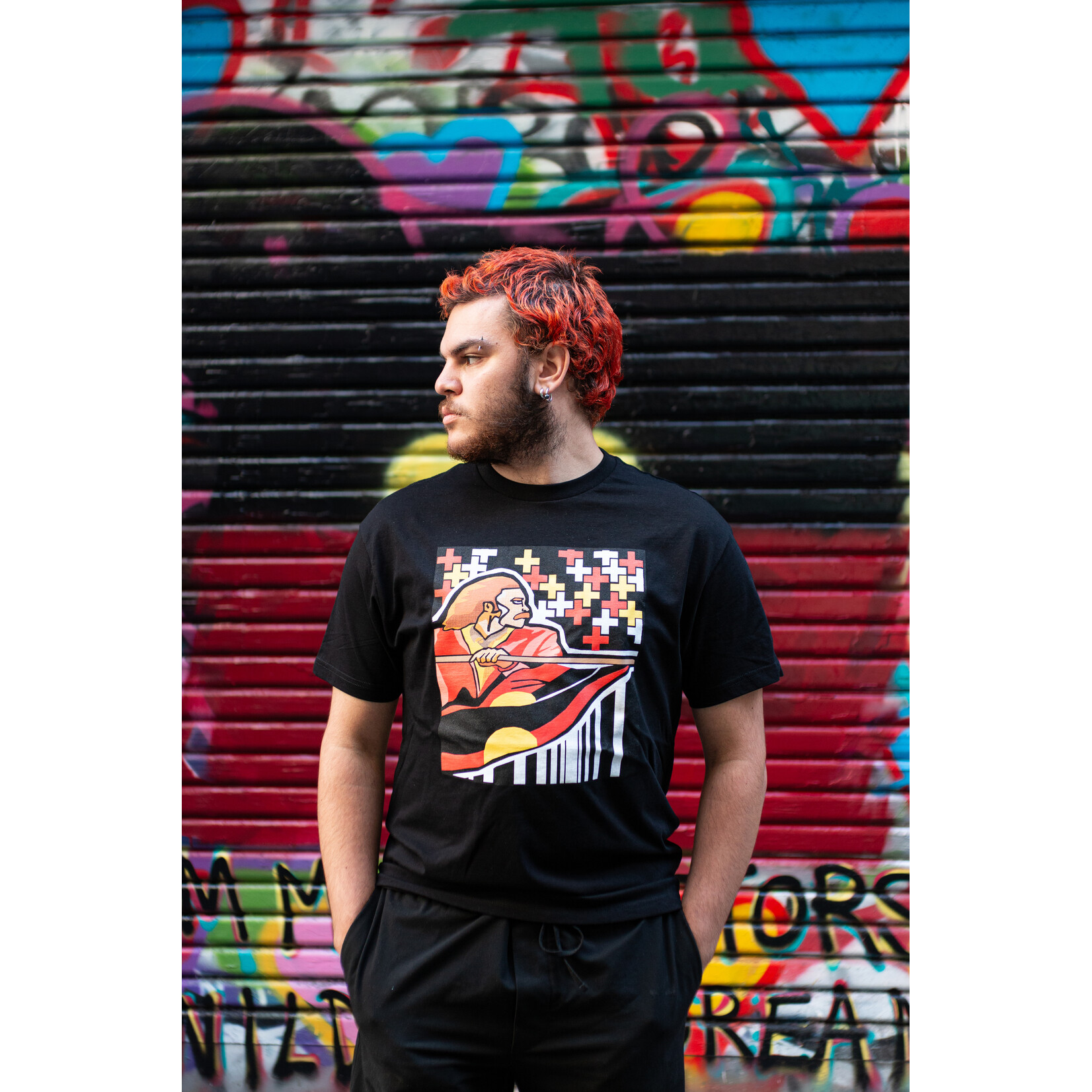 Josh Muir ‘SOS Blak Australia’ Shirt