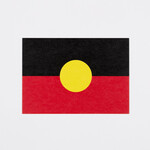 shopKHT Aboriginal Flag Postcard