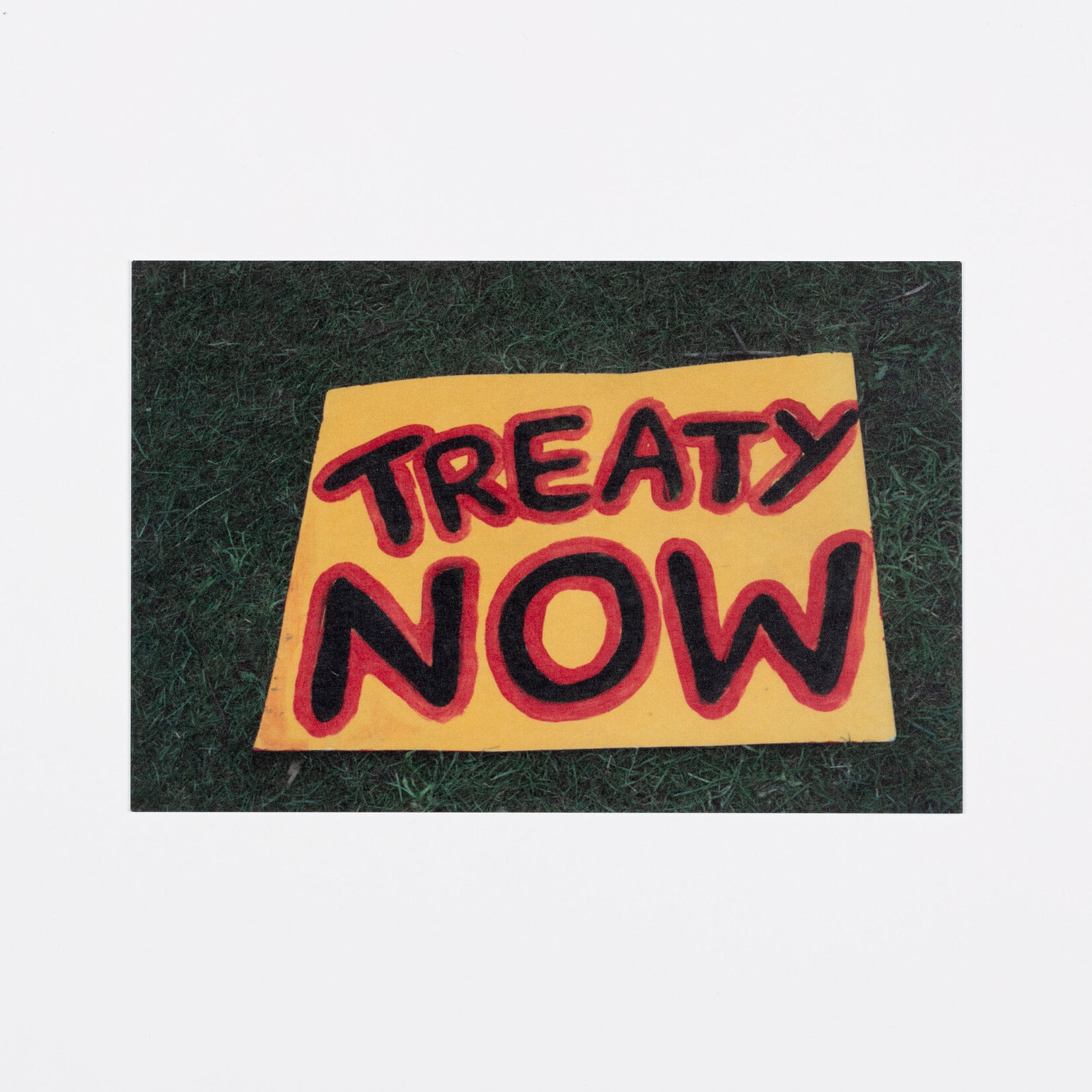 Lisa Bellear 'The Black GST Protest' Postcard