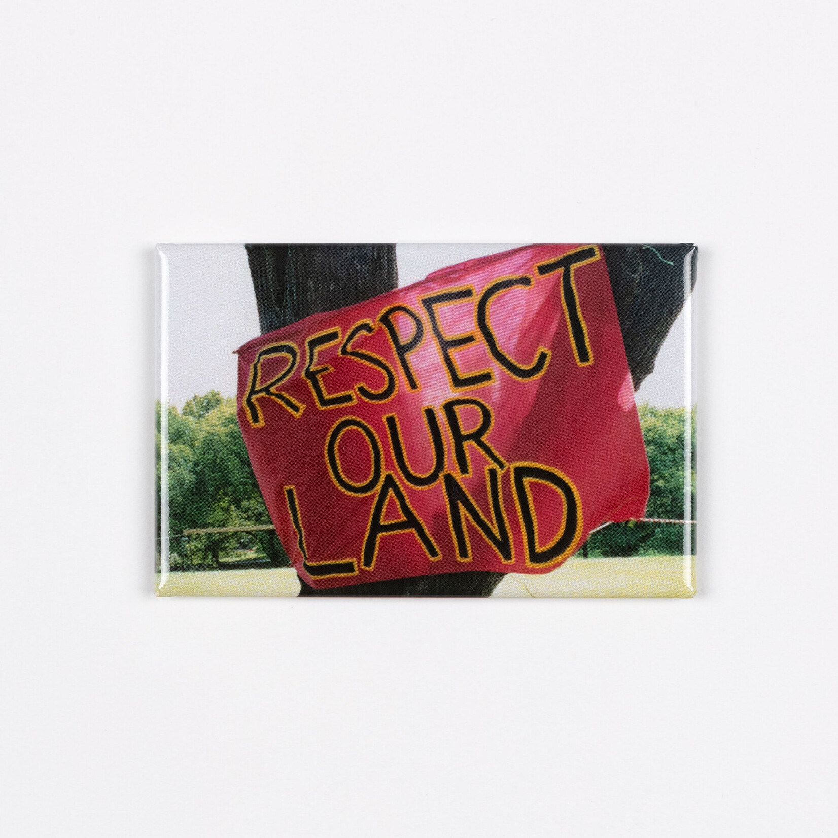 Lisa Bellear 'Respect Our Land' Magnet