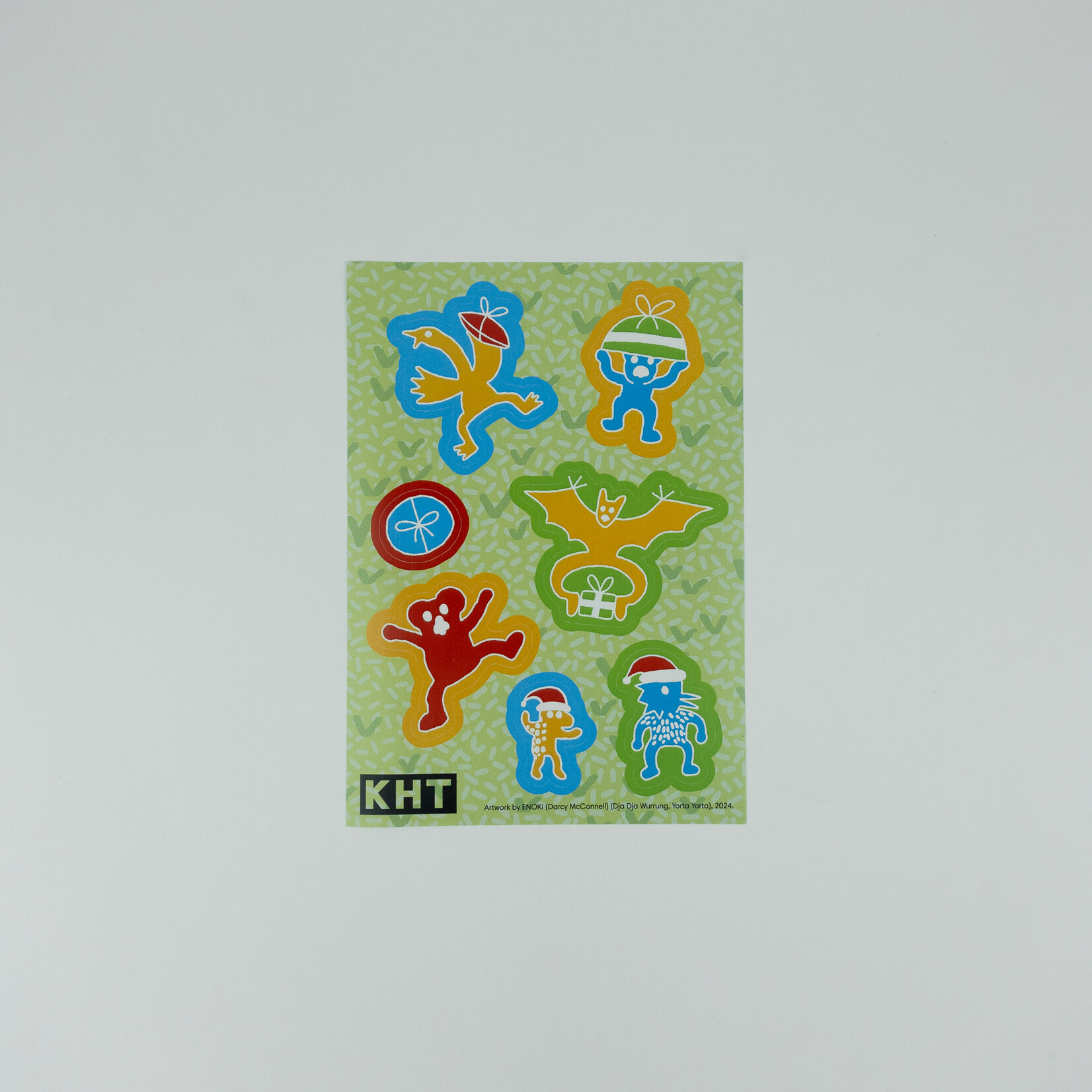 ENOKi Koorie Krismas Animal  Sticker Sheet
