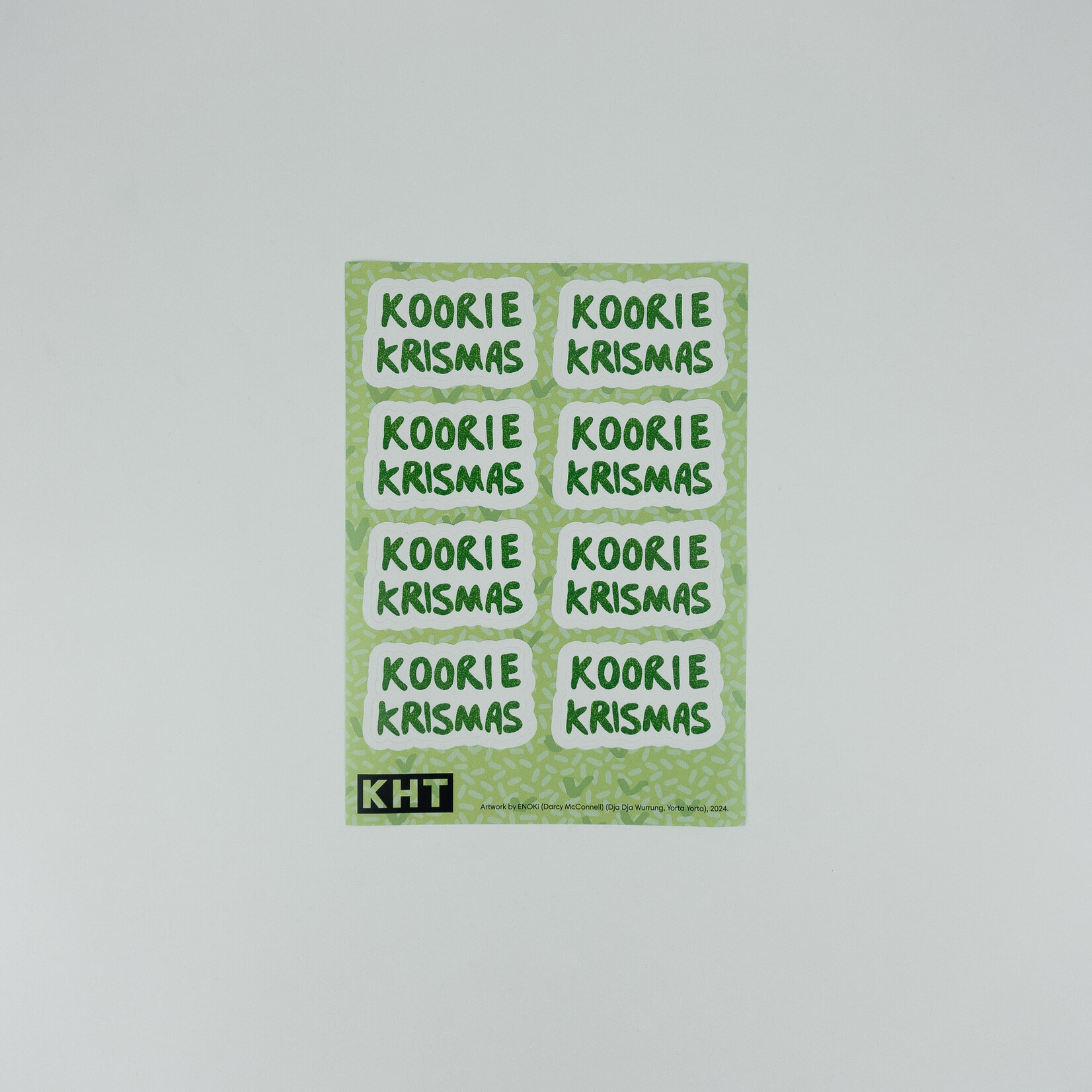 shopKHT ENOKi — Koorie Krismas Sticker Sheet