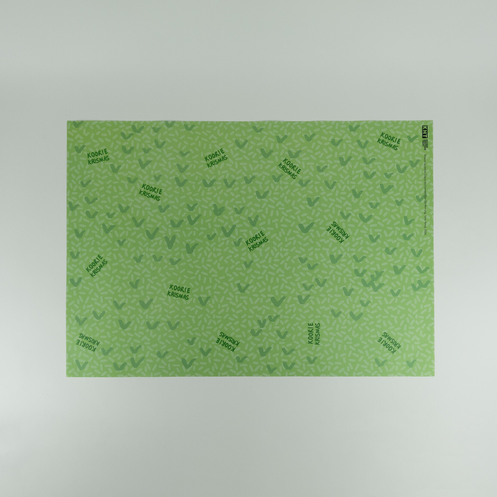 shopKHT ENOKi — Koorie Krismas Wrapping Paper (Plain)