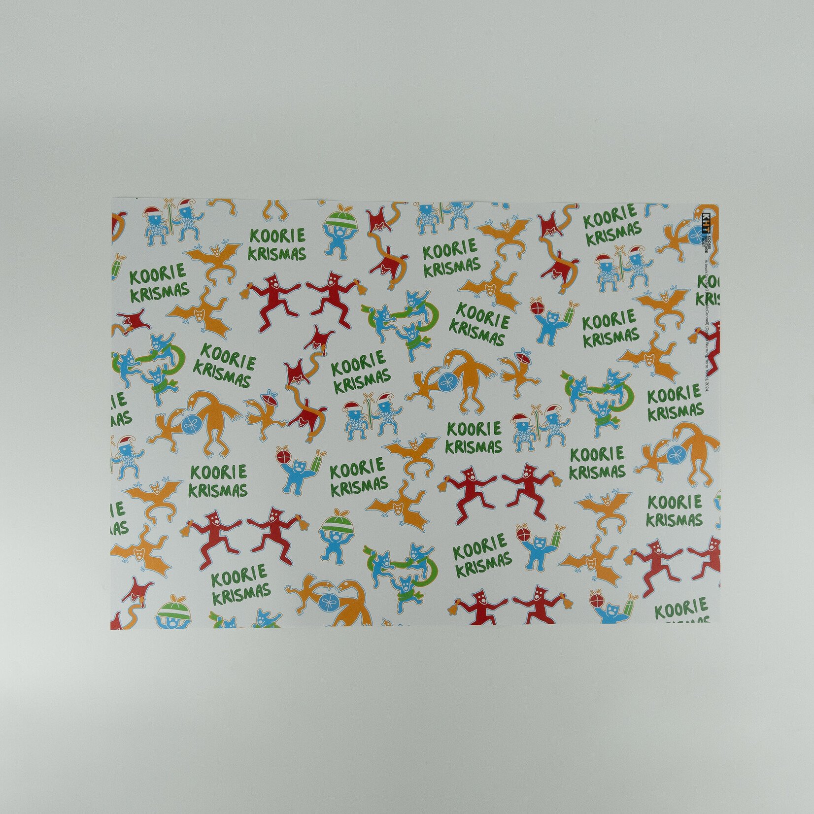 ENOKi Koorie Krismas Wrapping Paper (White)