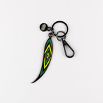 Ngarga Warendj Pty Ltd Ngarga Warendj — Gum Leaves Keychain/Keyring