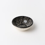 Bnym Indigenous Designs Bnym — Black Large 'Bindi Bindi' Bowl