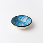 Bnym Indigenous Designs Bnym — Light Blue Large 'Bindi Bindi' Bowl