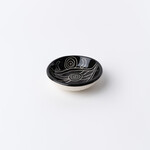 Bnym Indigenous Designs Bnym — Black Small 'Bindi Bindi' Bowl