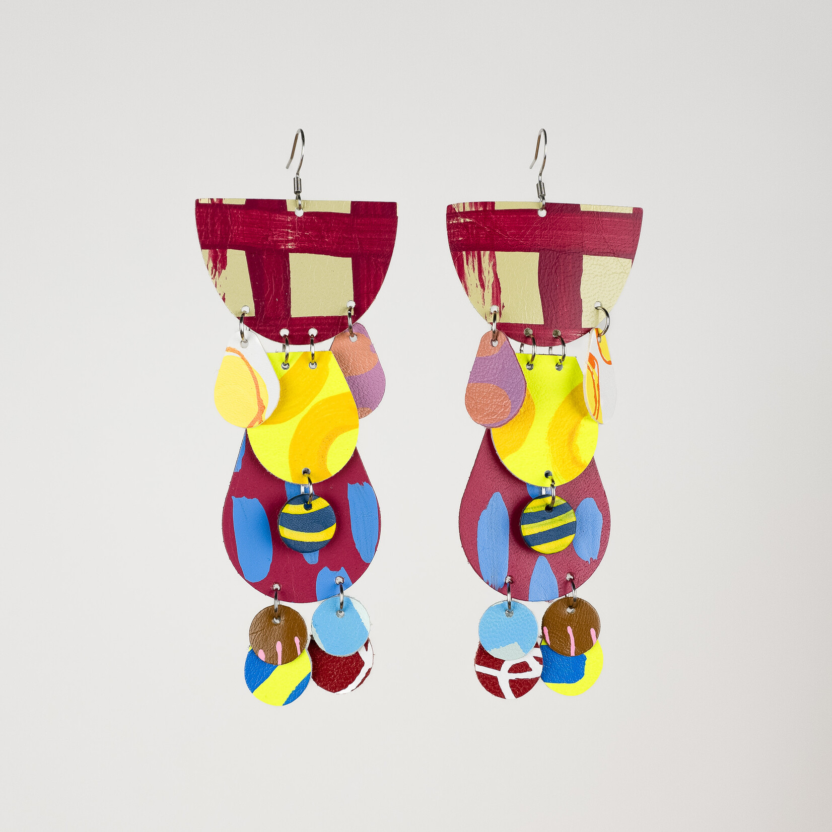 Bronwyn David Bronwyn David — Jumbo 'Half Moon' Statement Earrings