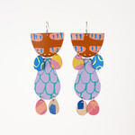 Bronwyn David Bronwyn David — Jumbo 'Half Moon' Statement Earrings