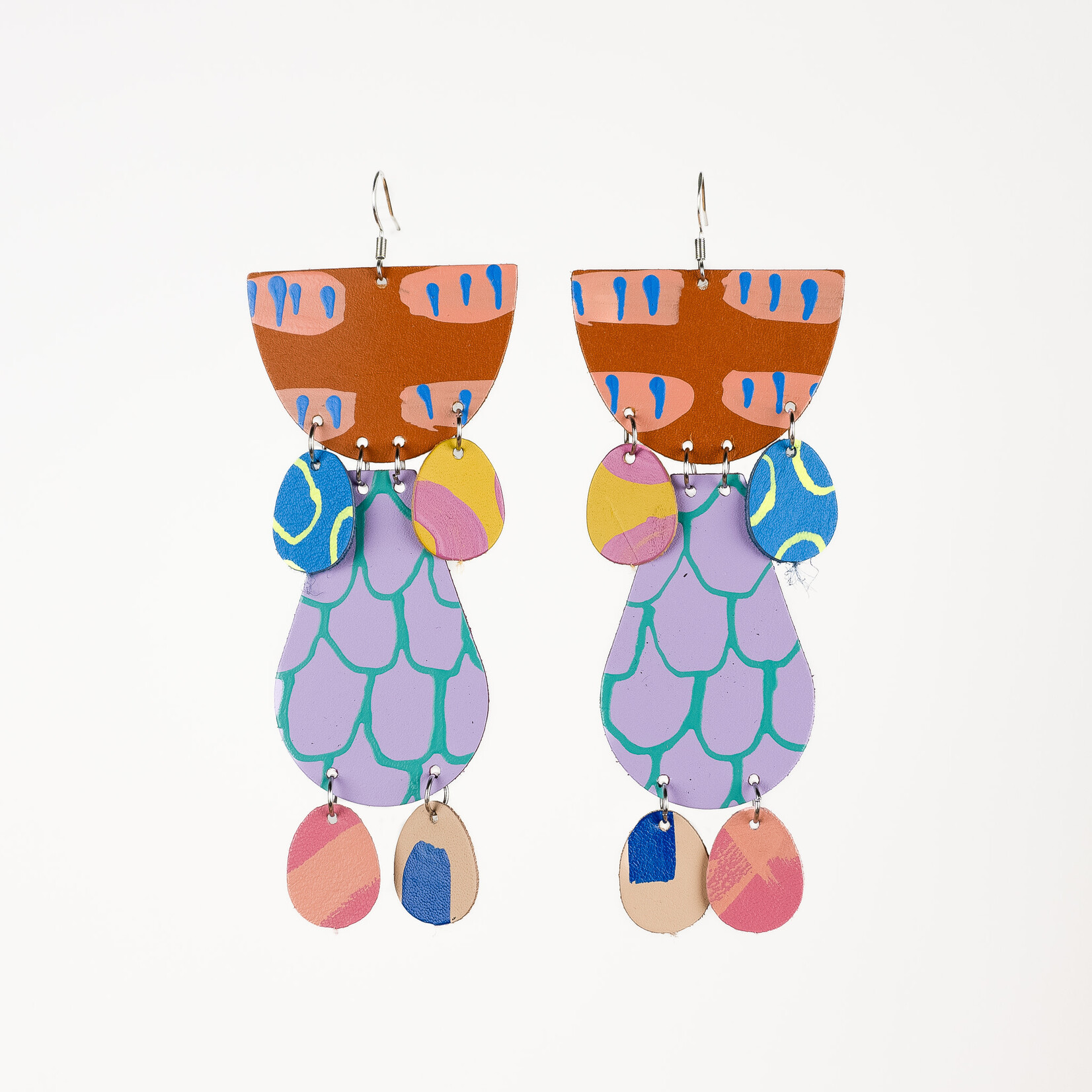 Bronwyn David Bronwyn David — Jumbo 'Half Moon' Statement Earrings