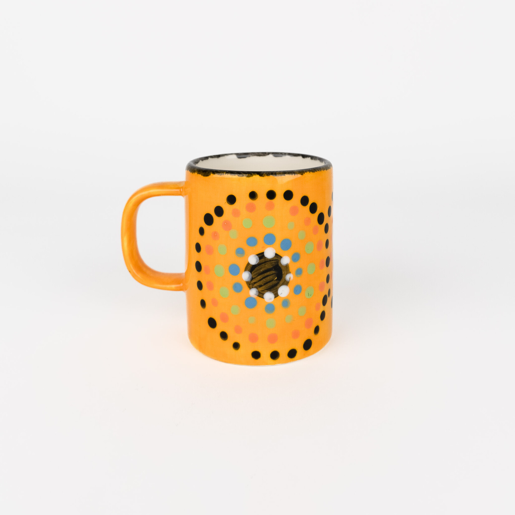 Bnym Indigenous Designs Bnym — Yellow Mug