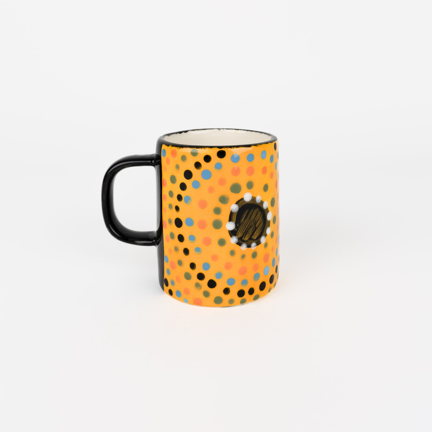 Bnym Indigenous Designs Bnym — Yellow Mug