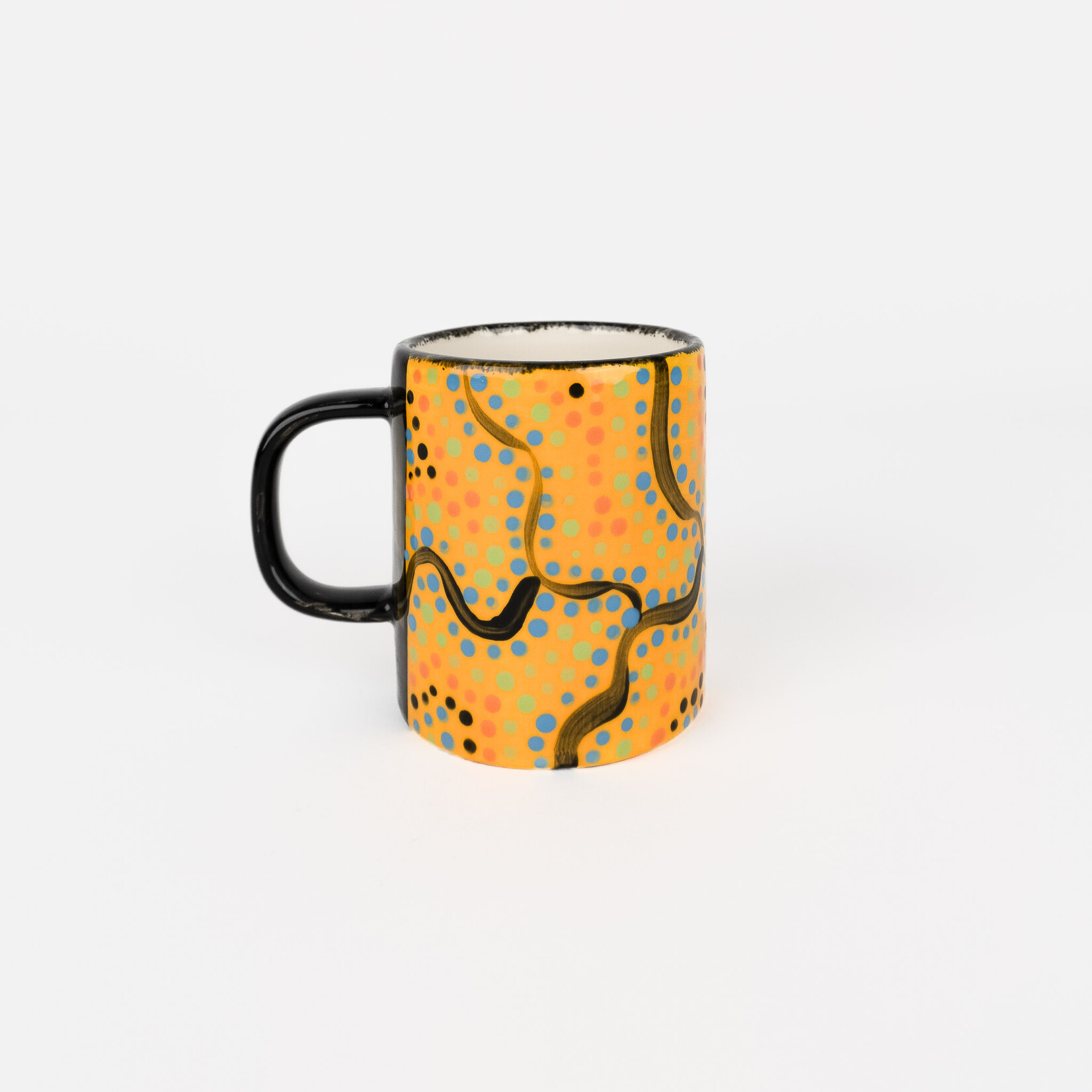 Bnym Indigenous Designs Bnym — Yellow Mug