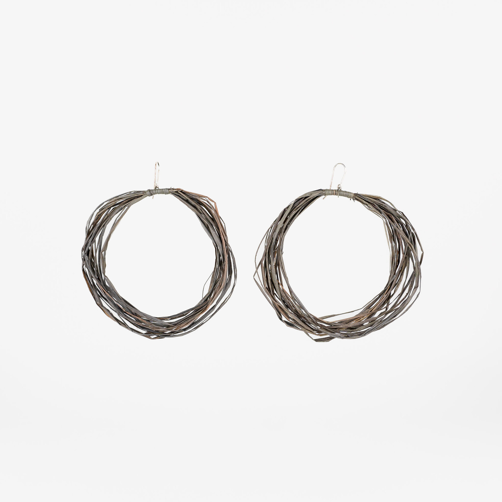 Ange Jeffery Ange Jeffery — Tumbleweed Rafia Hoops