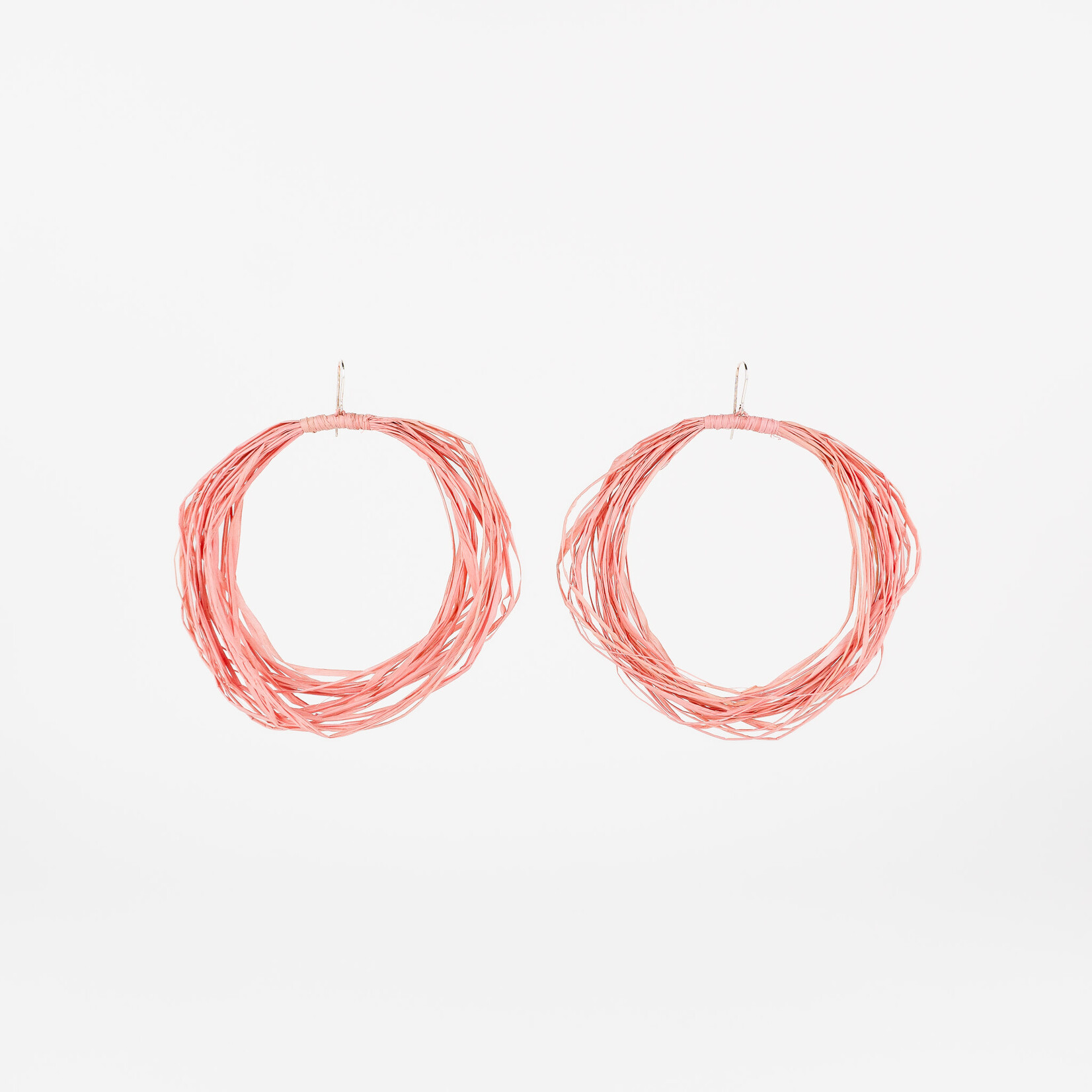 Ange Jeffery Ange Jeffery — Tumbleweed Rafia Hoops