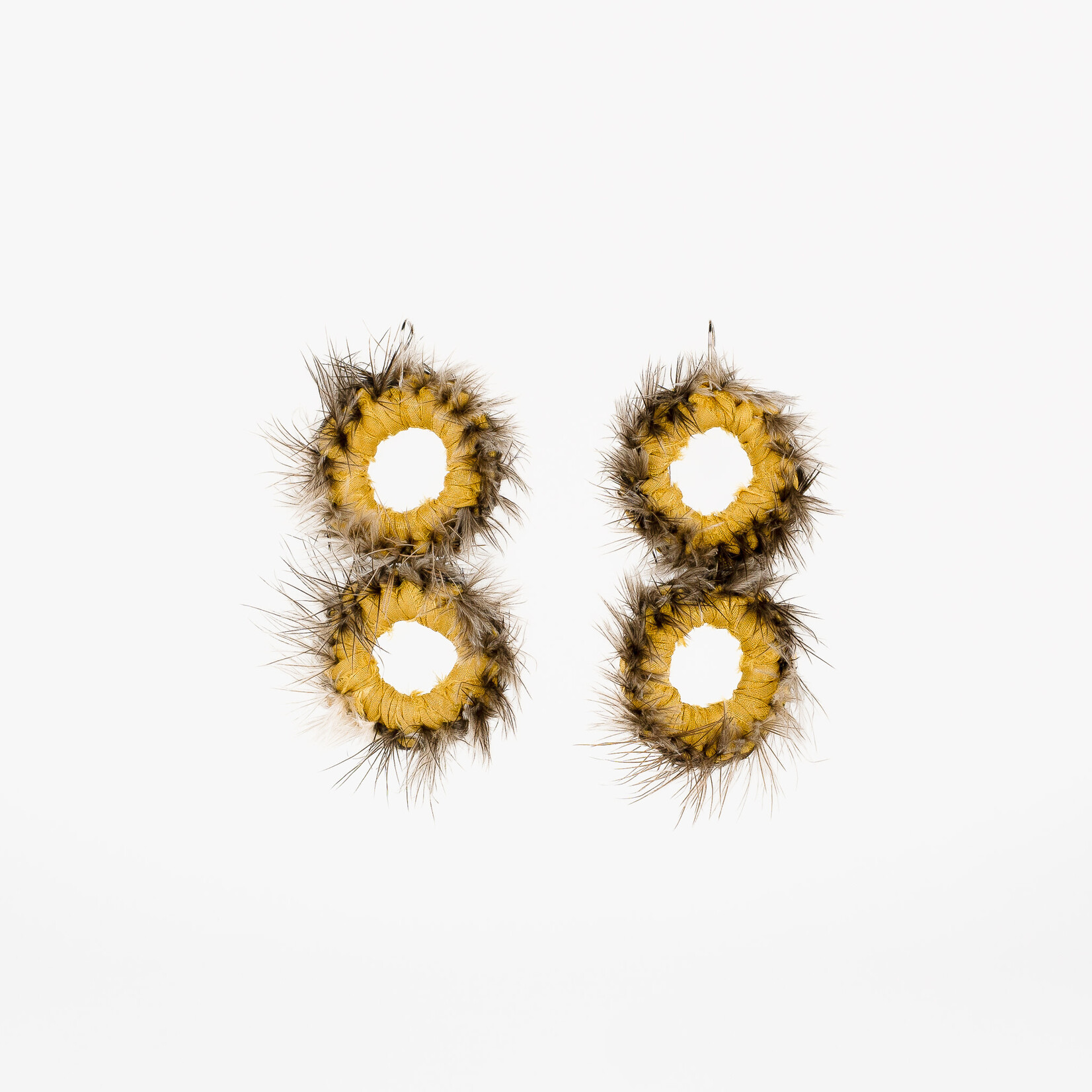 Ange Jeffery Ange Jeffery — Bula Upcycled Silk Earrings