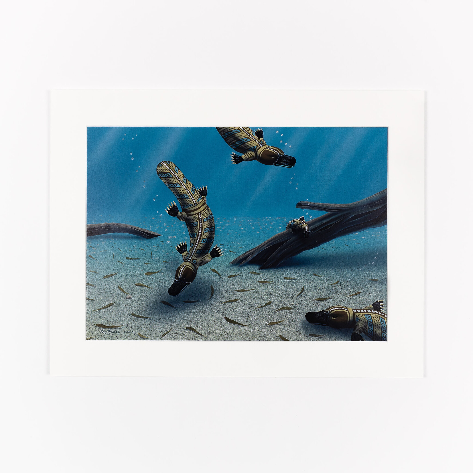 Ray Thomas Mounted A3 Art Print