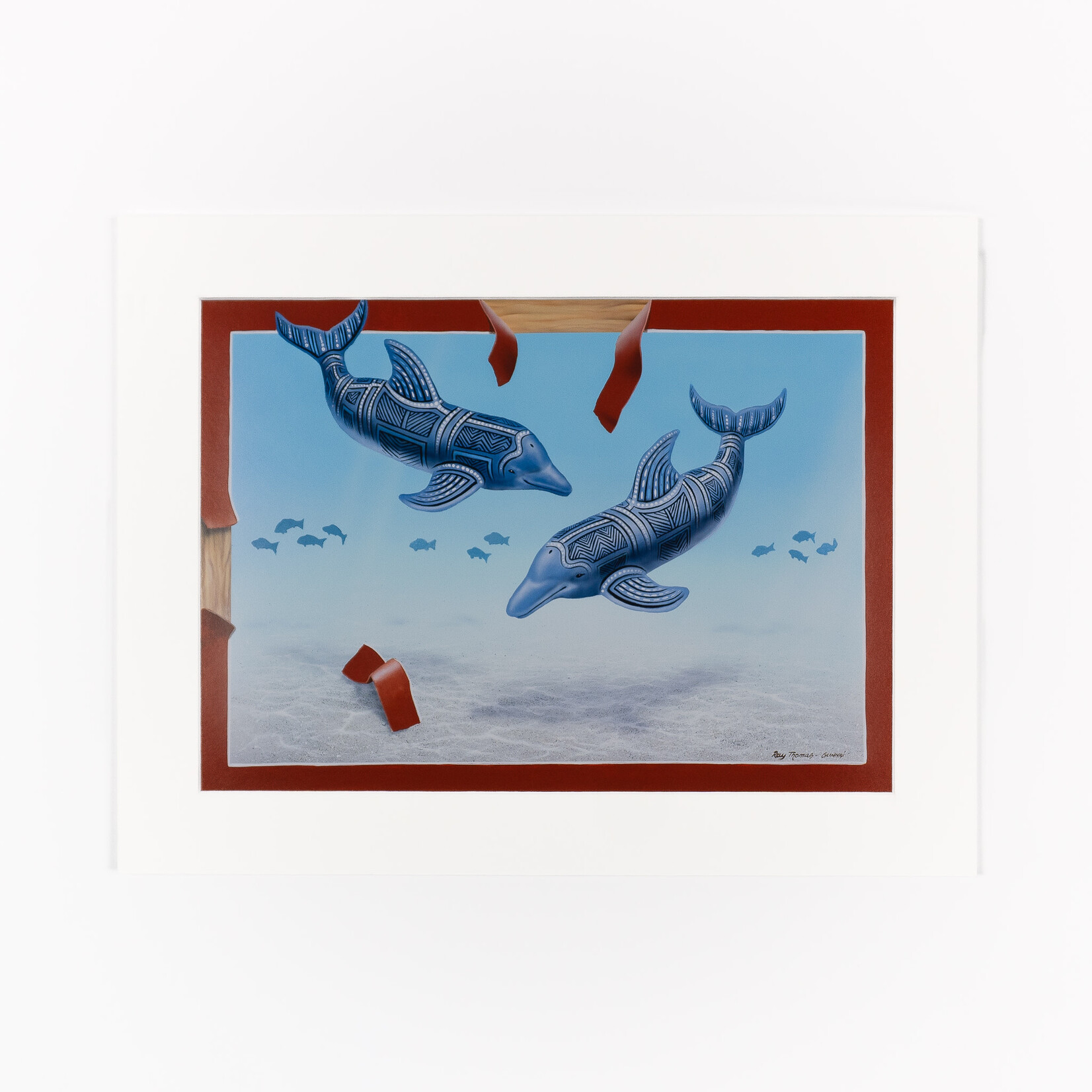 Ray Thomas Mounted A3 Art Print