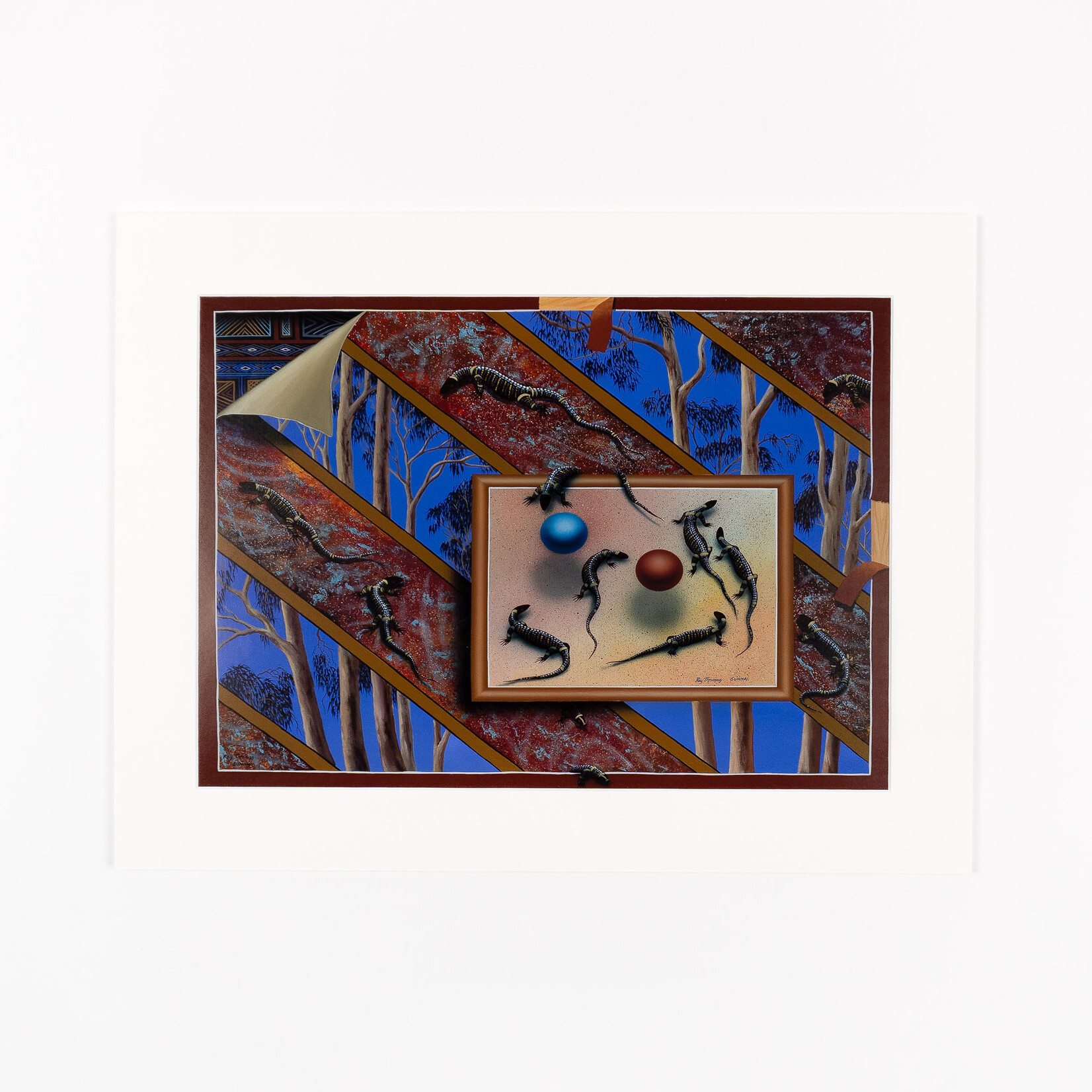 Ray Thomas A3 Mounted Art Print