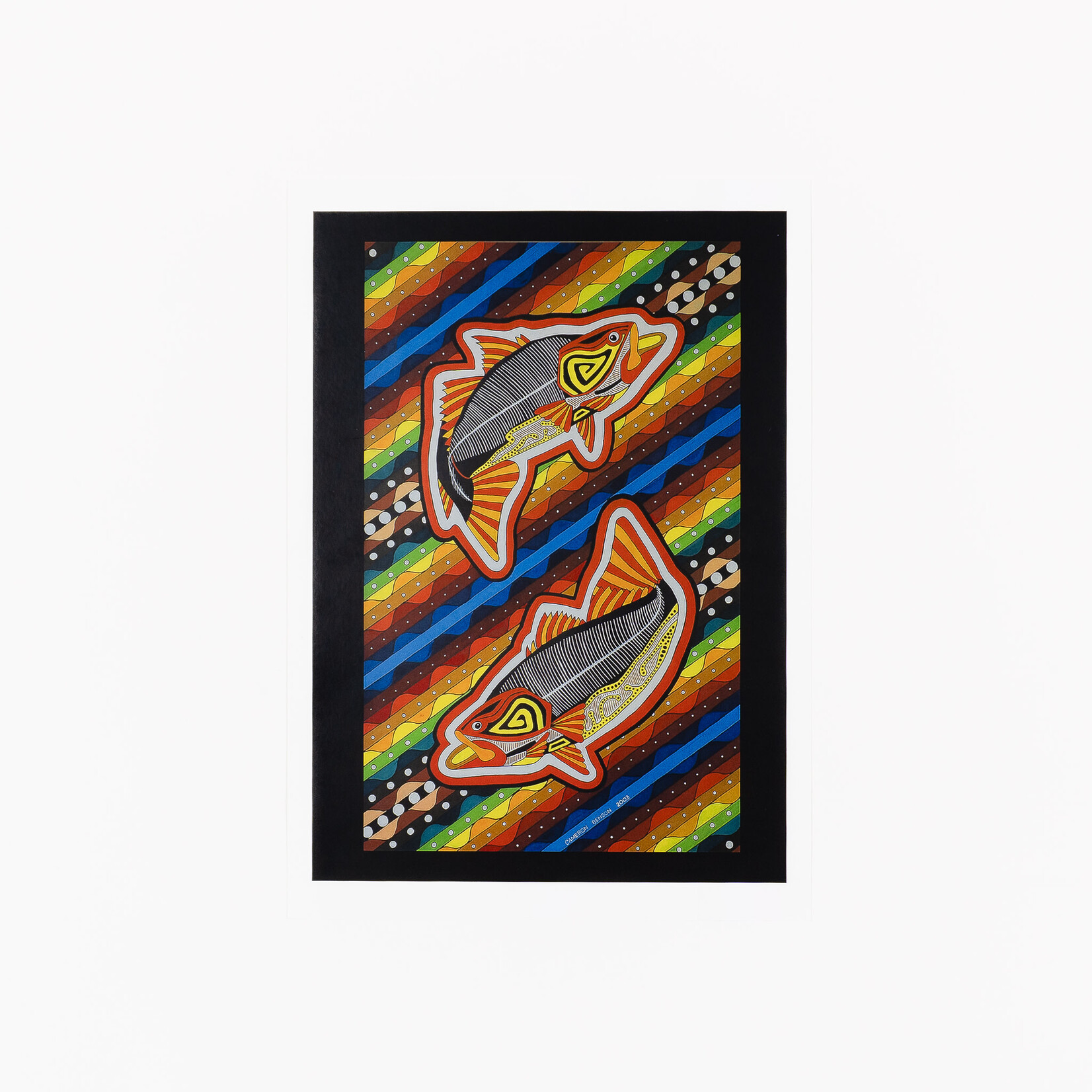 Cameron Benson Fish A4 Art Print