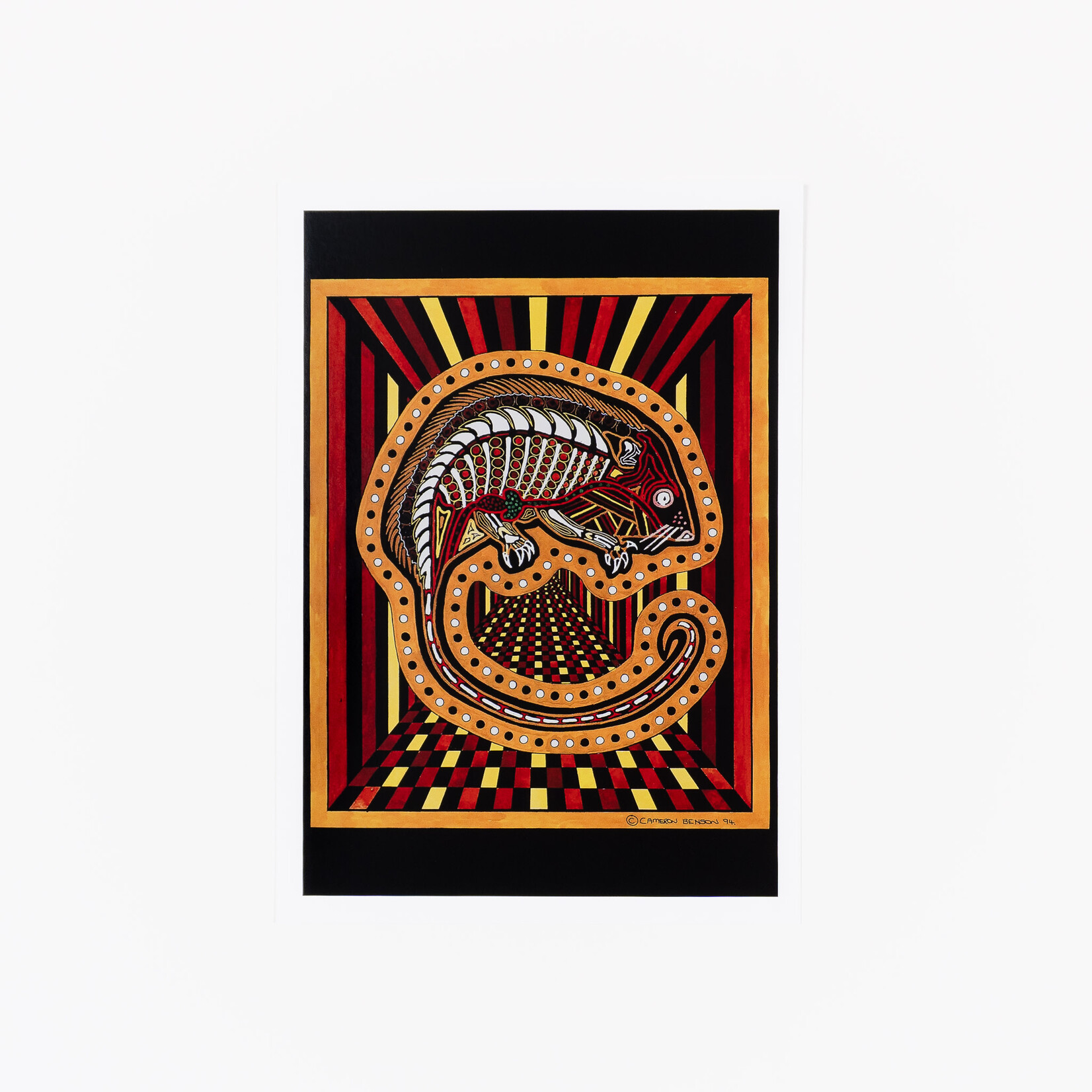 Cameron Benson Pygmy Possum A4 Art Print