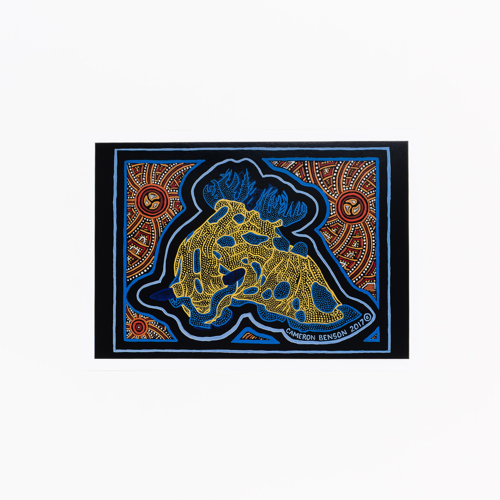 Cameron Benson Sea Slug A4 Art Print