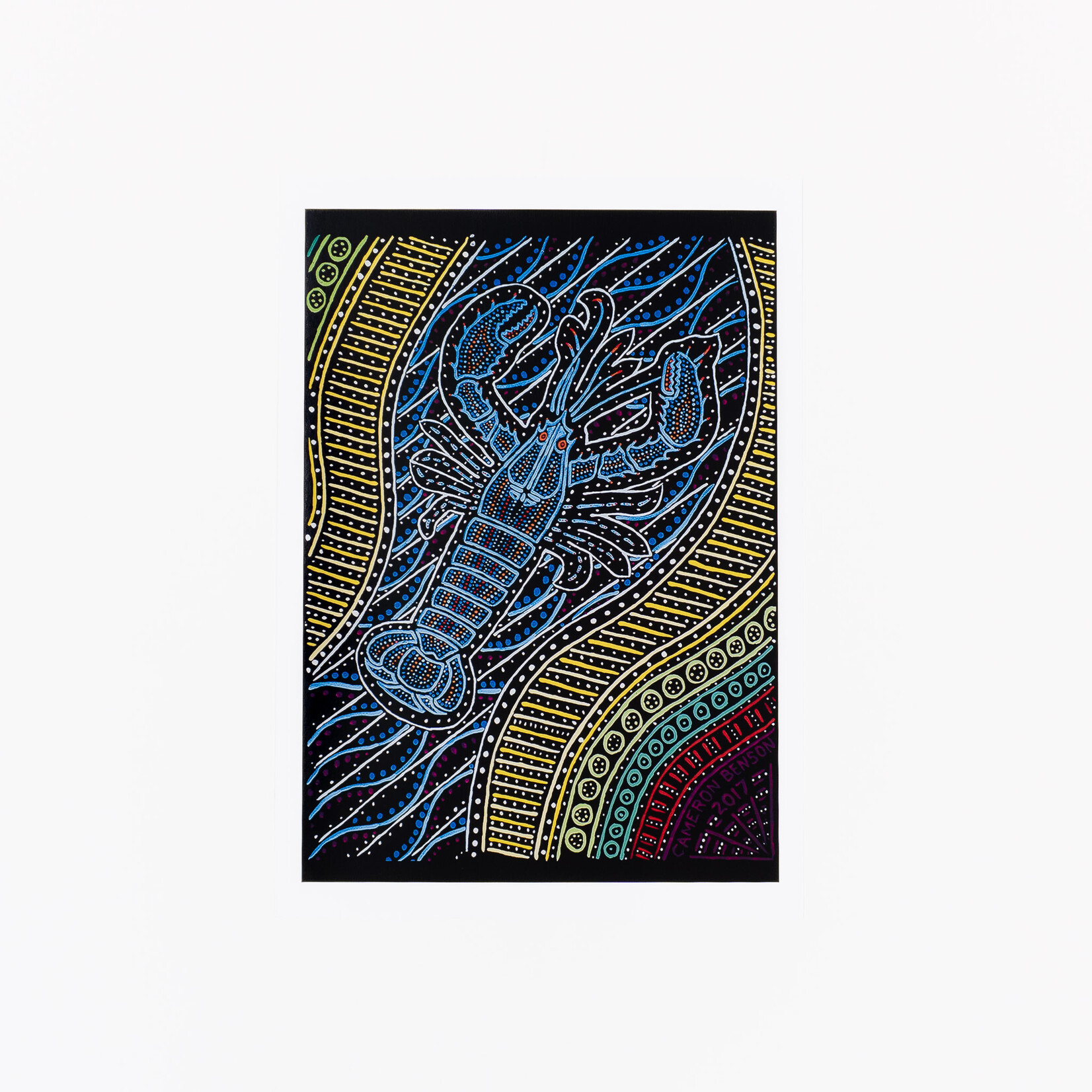 Cameron Benson Yabby A4 Art Print