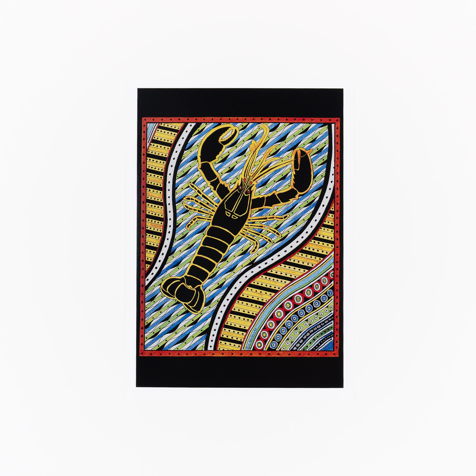 Cameron Benson Yabby A4 Art Print