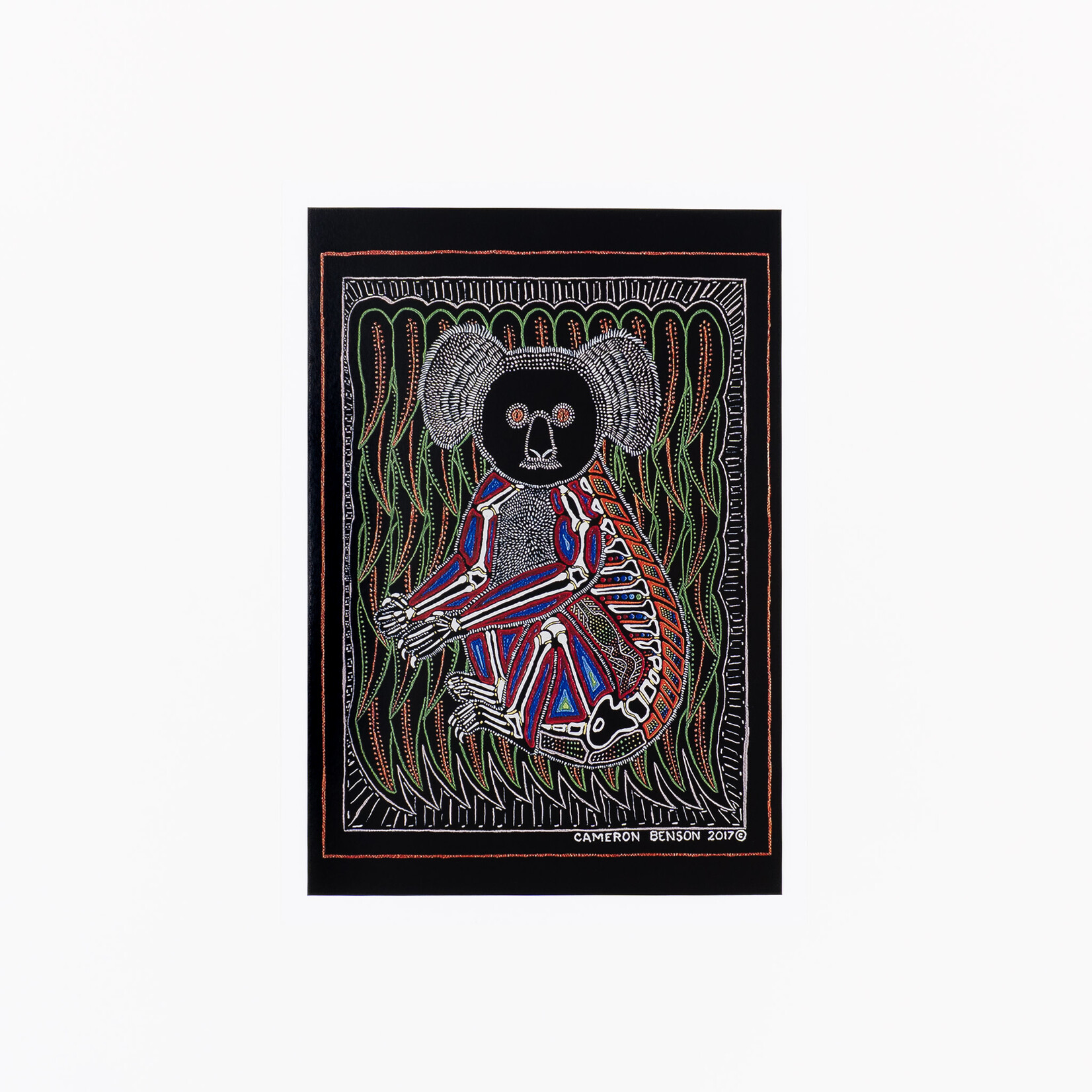 Cameron Benson Koala A4 Art Print