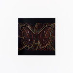 Cameron Benson Emperor Gum Moth Square Art Print