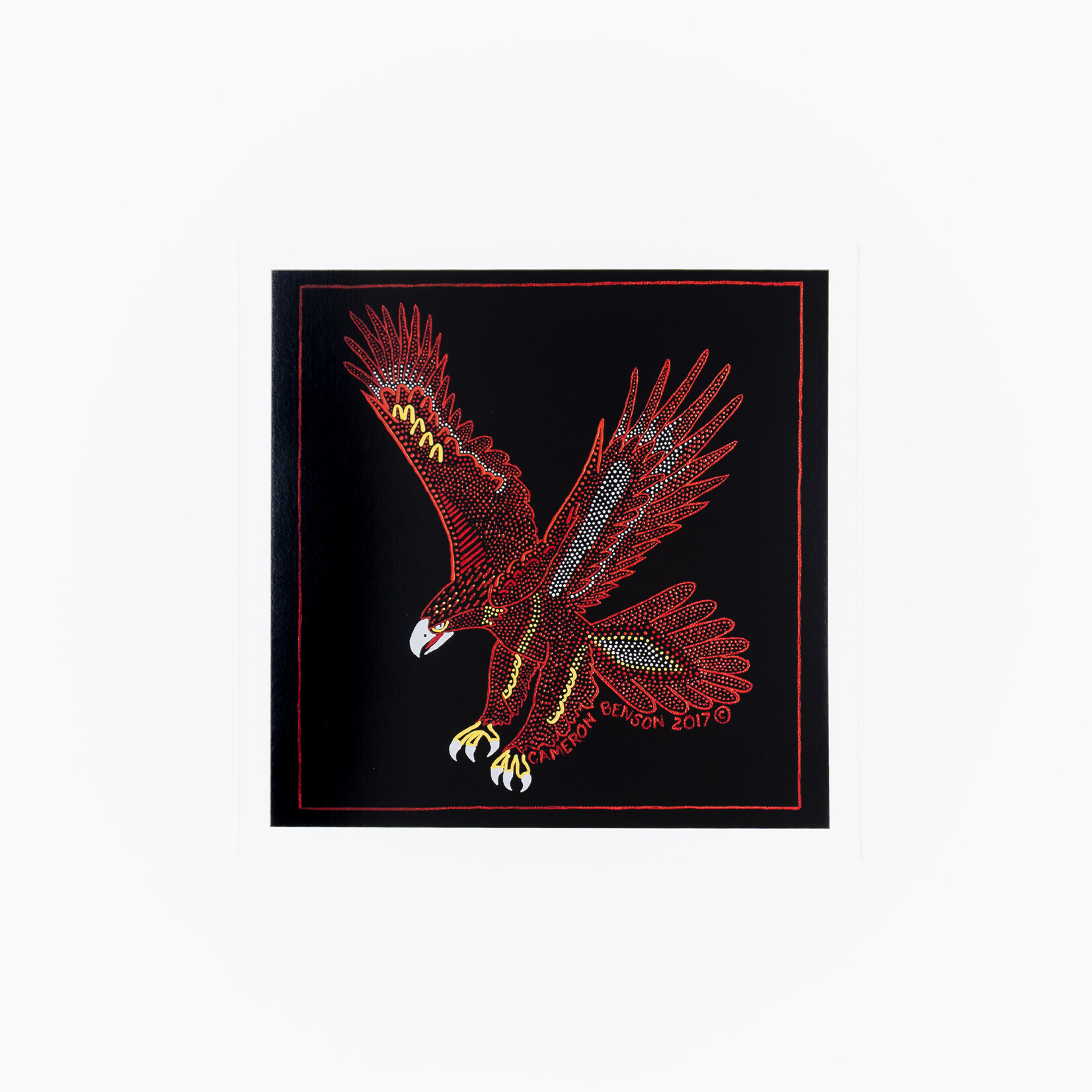 Cameron Benson Cameron Benson — Square Art Print Eagle