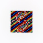 Cameron Benson Fish Square Art Print