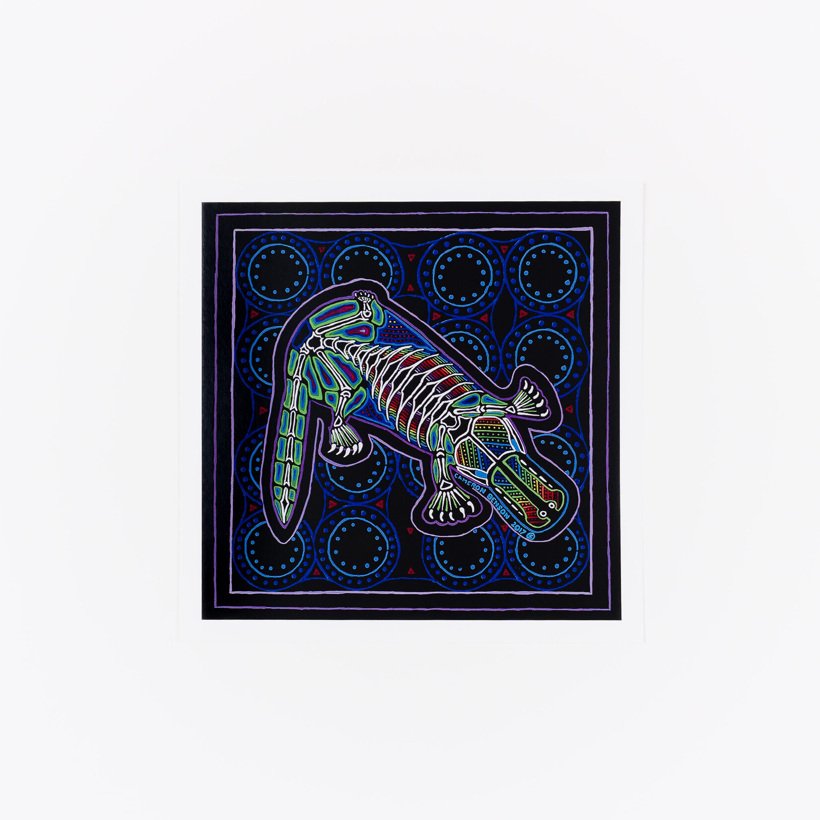 Cameron Benson Cameron Benson — Square Art Print Platypus