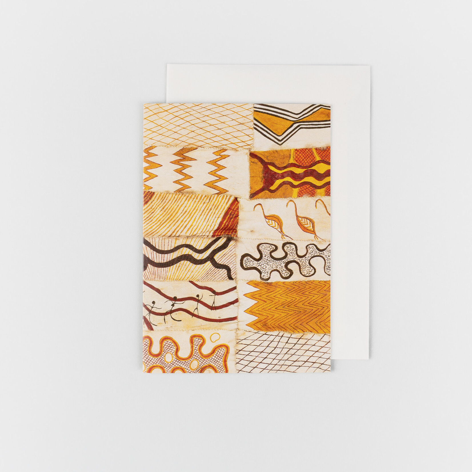 Kelly Koumalatsos 'Madjem - Possum Rug (Wemba Wemba)' Greeting Card