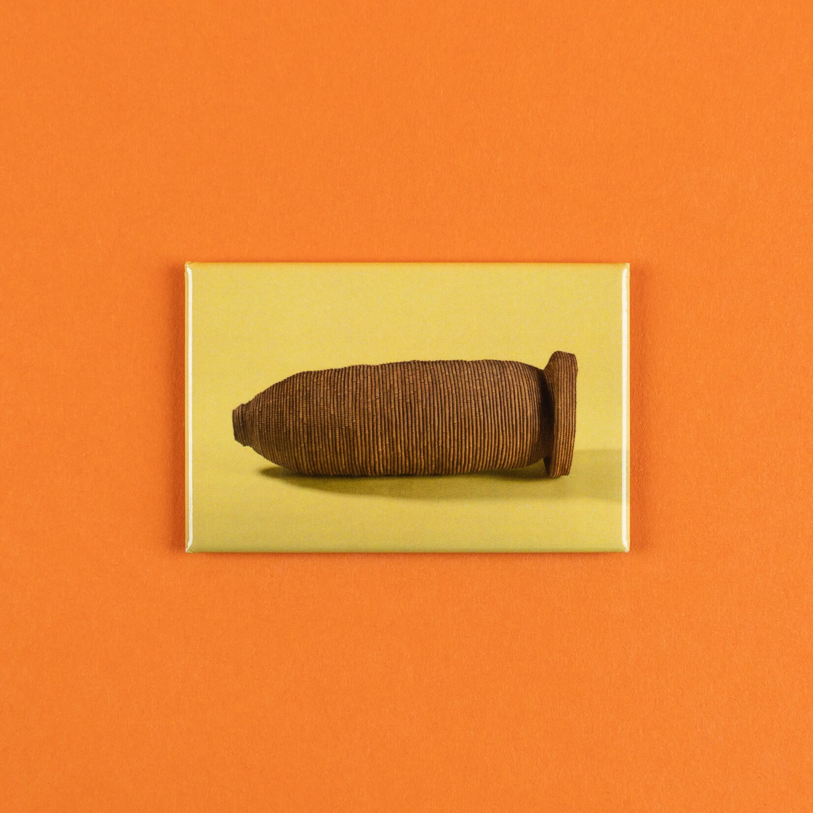 shopKHT Aunty Connie Hart — Yellow Eel Trap Magnet