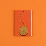 Aunty Connie Hart Orange Woven Basket Magnet