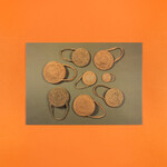 Aunty Connie Hart Green Woven Baskets Postcard