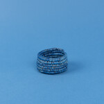 Nicole Smith-Walker Nicole Smith-Walker — Small Woven Basket (Blue)