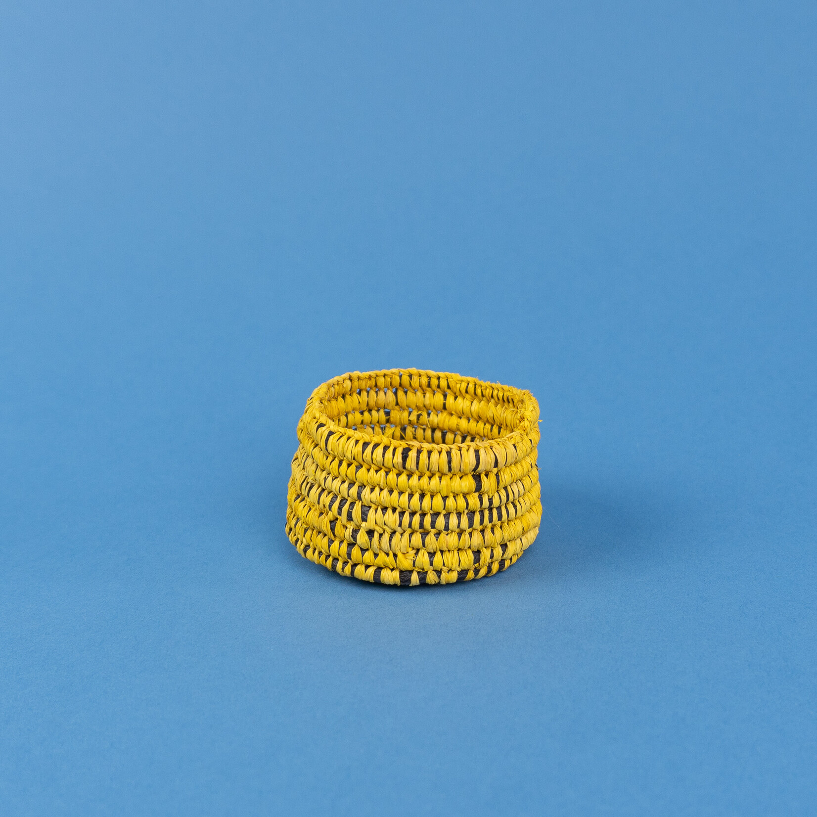 Nicole Smith-Walker Nicole Smith-Walker — Small Woven Basket (Yellow)
