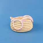 Trina Dalton-Oogjes Small Woven Basket (Pink)