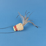 Trina Dalton-Oogjes Trina Dalton-Oogjes — Woven Basket Necklace (Red)