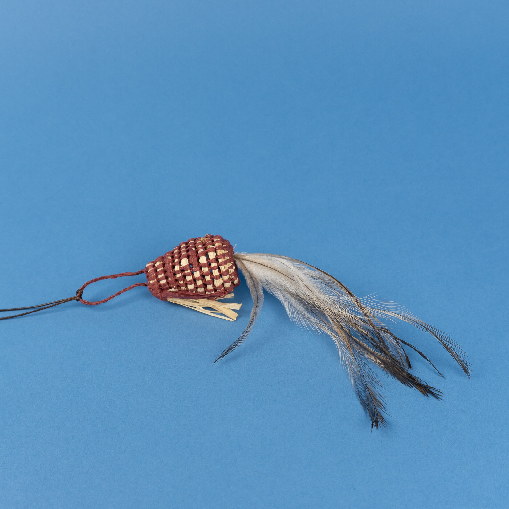 Trina Dalton-Oogjes Trina Dalton-Oogjes — Woven Basket Necklace (Red)